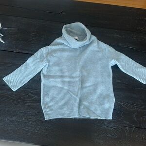 Allude cashmere 3/4 sleeve sweater